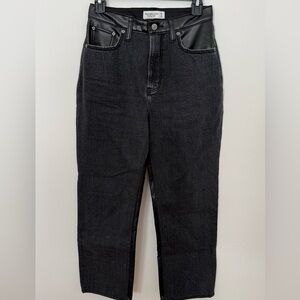 Abercrombie & Fitch High Rise Black Jeans